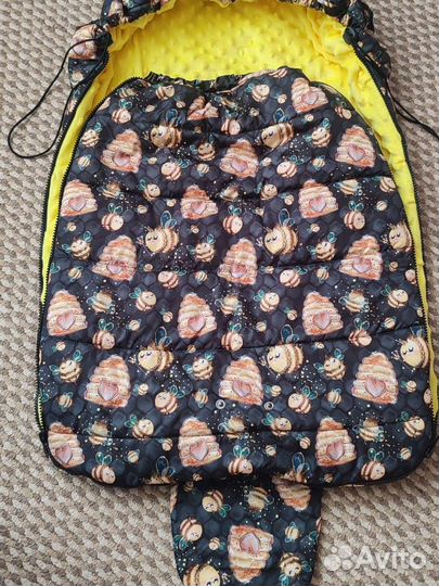 Конверт в коляску демисезонный / Футмуфт