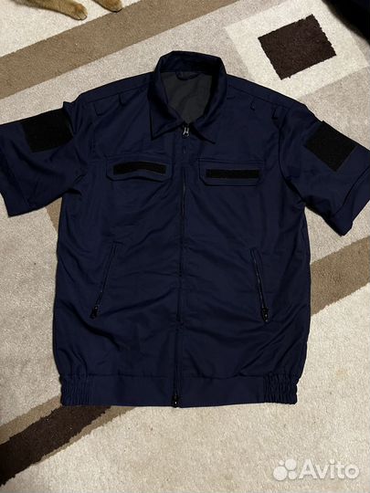 Китель военный синий