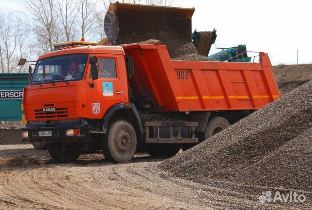 Щебень гравийный 5-20