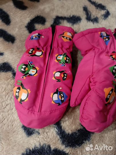 Варежки детские весна-осень