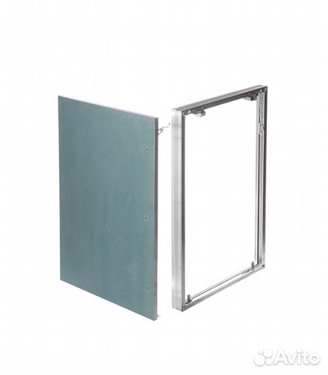 Люк ревизионный под плитку алюминиевый 600х400 мм