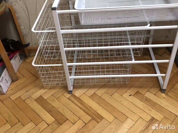 Стойка Собери сам с корзинами Leroy merlen