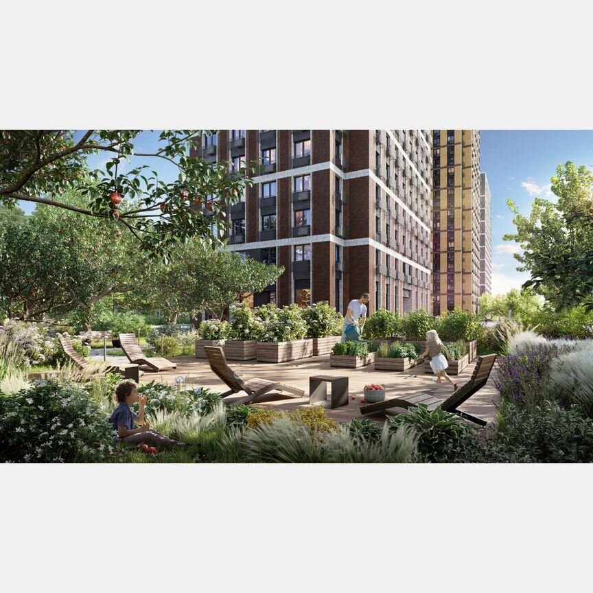 1-к. квартира, 40,5 м², 23/23 эт.