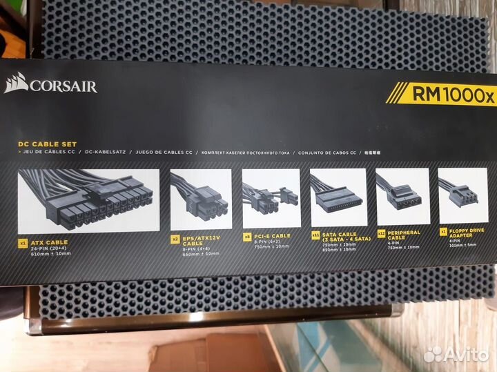 Блок питания Corsair RM1000x 1000w 80 Plus Gold