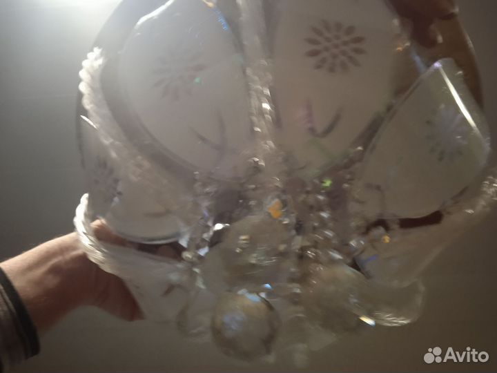 Люстры потолочные бу