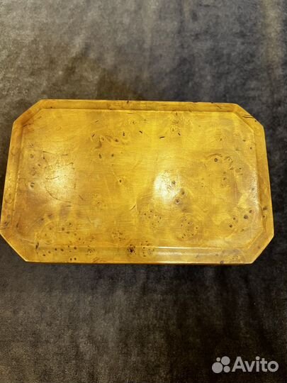 Деревянная шкатулка.Киров.1961 год