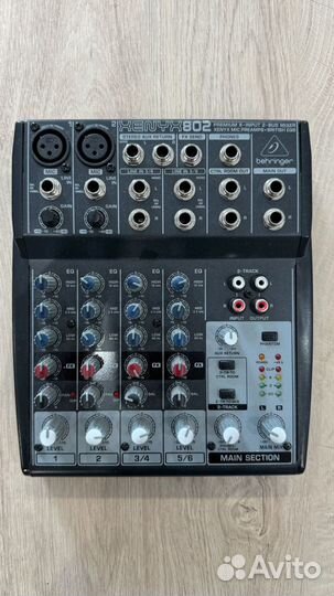 Микшер behringer xenyx802