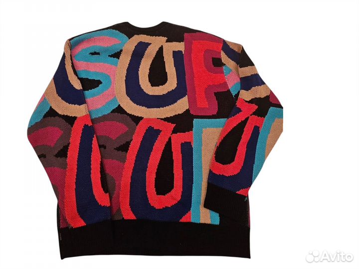 Свитер Supreme smurfs мужской