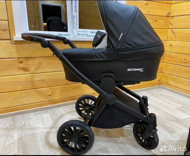 Коляска 3в1 Sonic Verdi Soft, автолюлька Romer