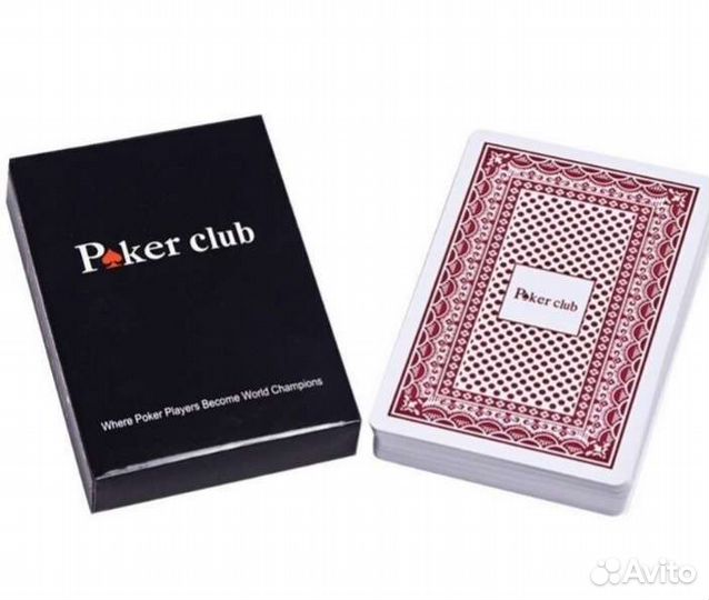 Карты игральные пластиковые 54 шт