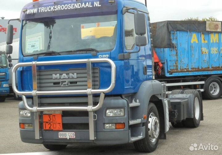 В разборке грузовик MAN, TGA 2000-2008