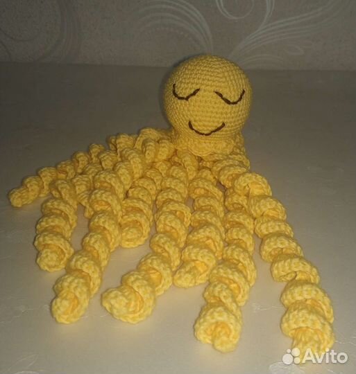 Осьминог для недоношенных деток. Ручная работа