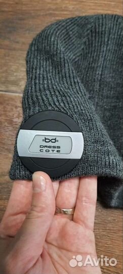 Шапка с bluetooth наушниками