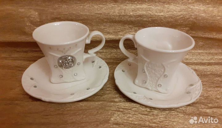 Чашка чайная 2шт. /новый/керамика/ 150 мл