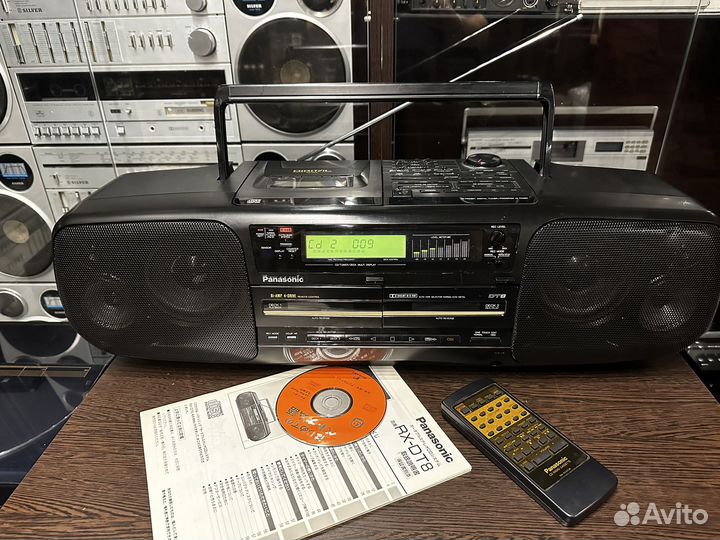 Магнитола panasonic rx DT 8 gold