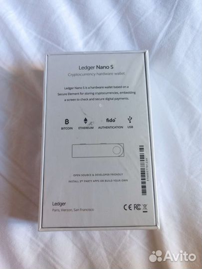 Ledger Nano S. Холодный аппаратный кошелек