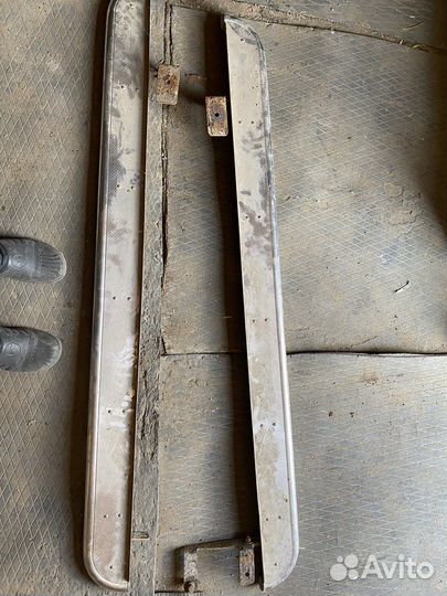 Подножки на Тойота рав 4 от 2014-2017года