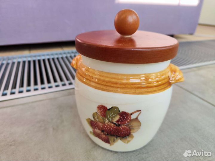 Банка для сыпучих с крышкой LCS Италия