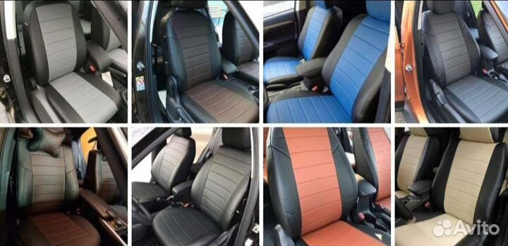 Чехлы из экокожи. Авточехлы премиум