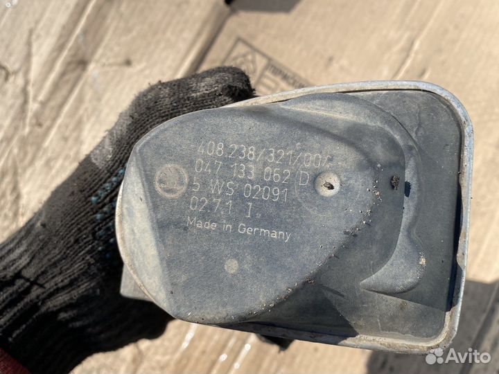 Дроссельная заслонка skoda fabia