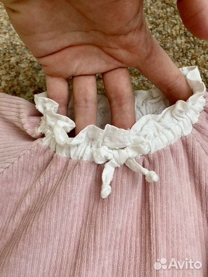 Костюм вельветовый для девочки 80 размер