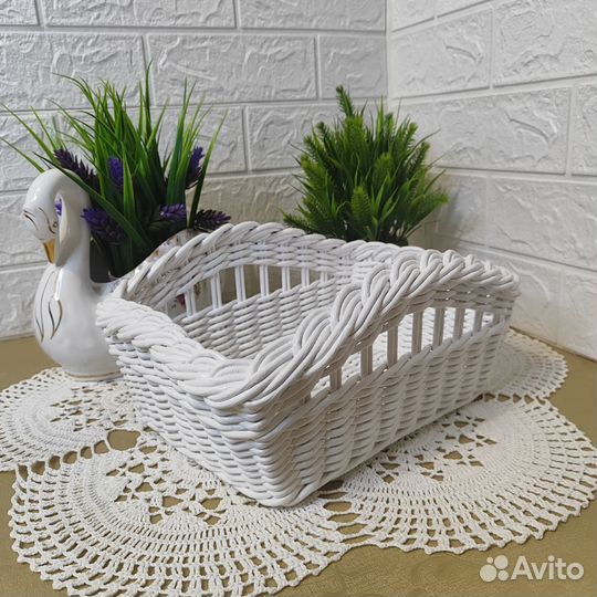 Корзинка плетеная для подачи хлеба