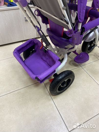 Велосипед коляска с надувными колесами