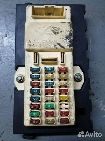 Блок предохранителей чери амулет