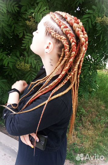 Косы,брейды,прически с канекалоном работы мои