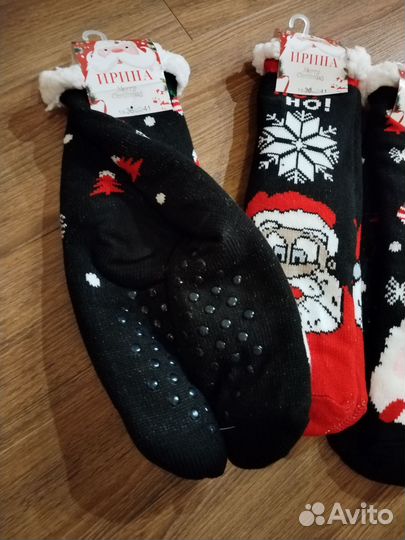 Новогодние носки