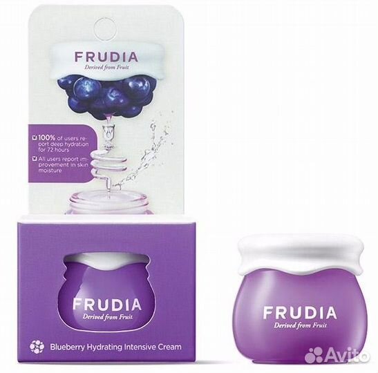 Крем Frudia Blueberry Intensive Hydrating Cream Mi