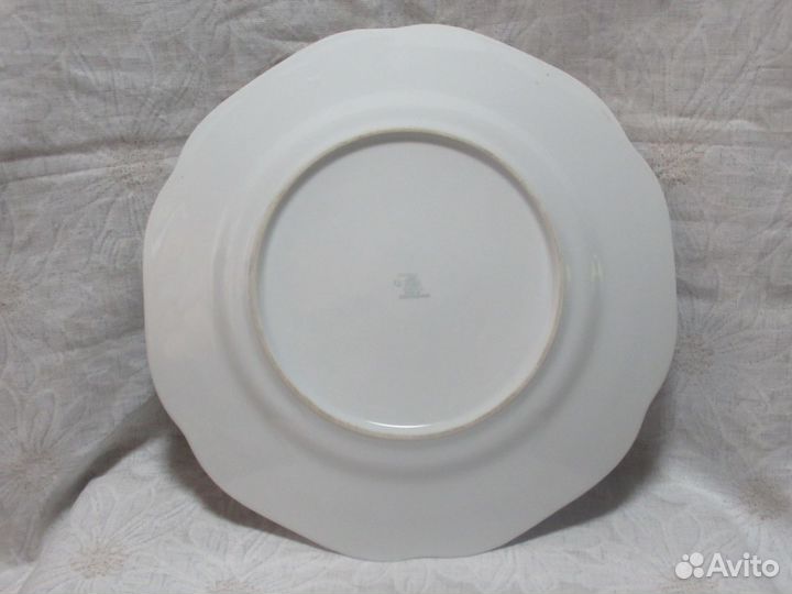 Блюдо. Фарфор. Букет. Чехословакия