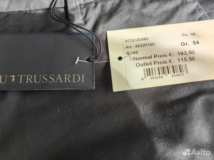 Брюки мужские Trussardi