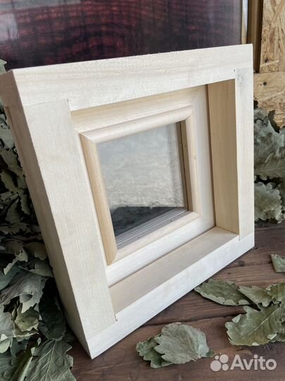 Форточка для бани из липы