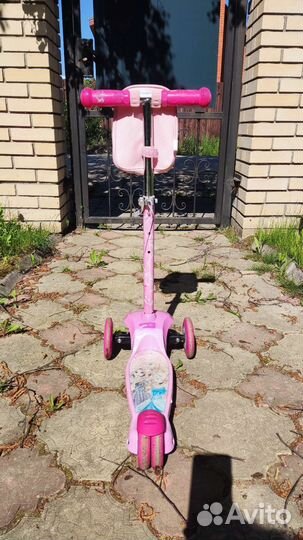 Самокат детский трехколесный бу