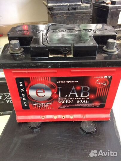 Аккумулятор Elab 60 ah б/у