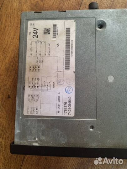 Тахограф DAF XF 105 2008 1781376