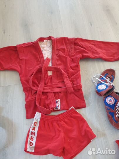 Самбовка шорты и борцовки. 2 комплекта