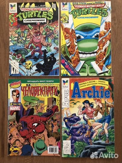 Ретро комиксы 90-х Микки Маус