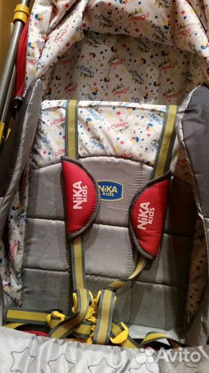 Детские санки коляска ника