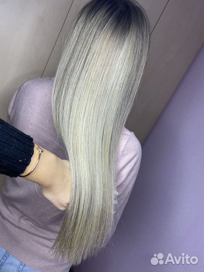 Акция Окрашивание волос