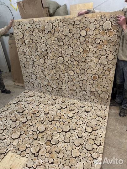 Панно из ароматного можжевельника 3D для бани