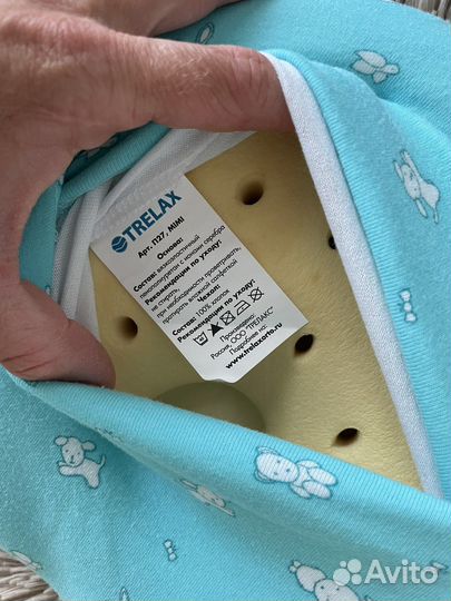 Детская ортопедическая подушка trelax mimi