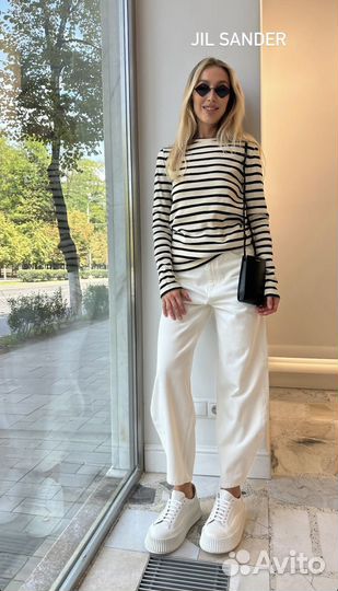 Jil sander футболка