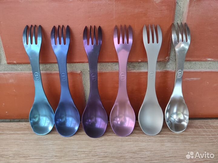 Ложка титановая,вилка,ловилка