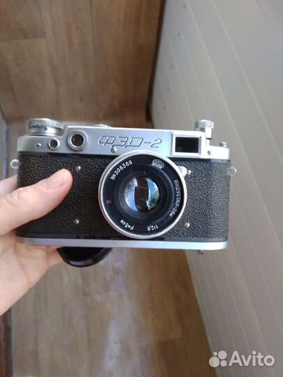 Плёночный фотоаппарат фэд-2 + Индустар-26м