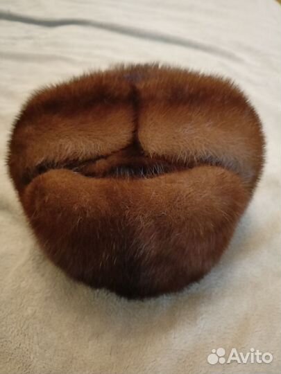 Норковая шапка мужская
