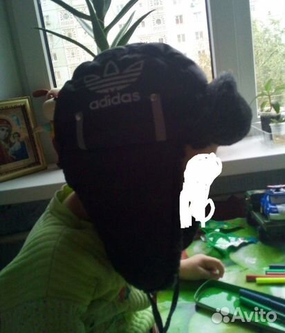 Детская зимняя ушанка
