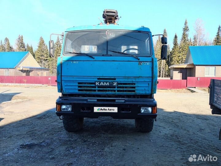 Бортовой грузовик КАМАЗ 43118-10 с КМУ Синегорец, 2007