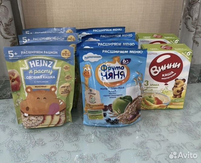 Каши Heinz, Фруто Няня, Винни